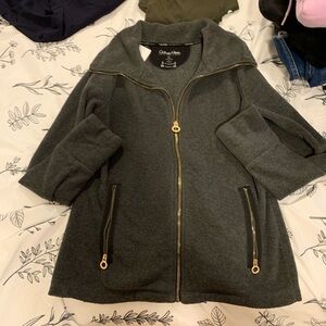 CALVIN KLEIN ZIP UP WITH POCKETS SIZE SMALL